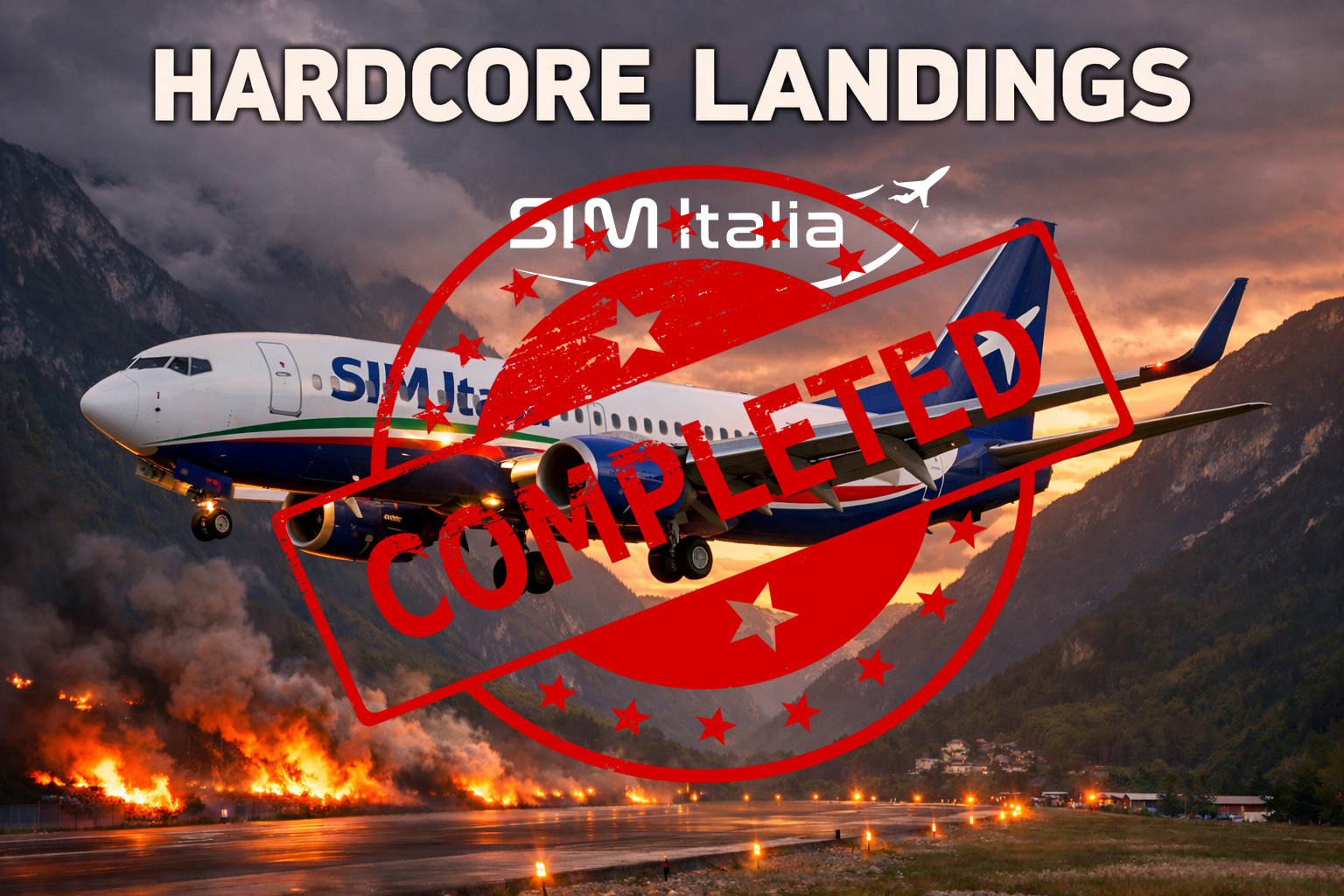 Simitalia Hardcore Landing 2026